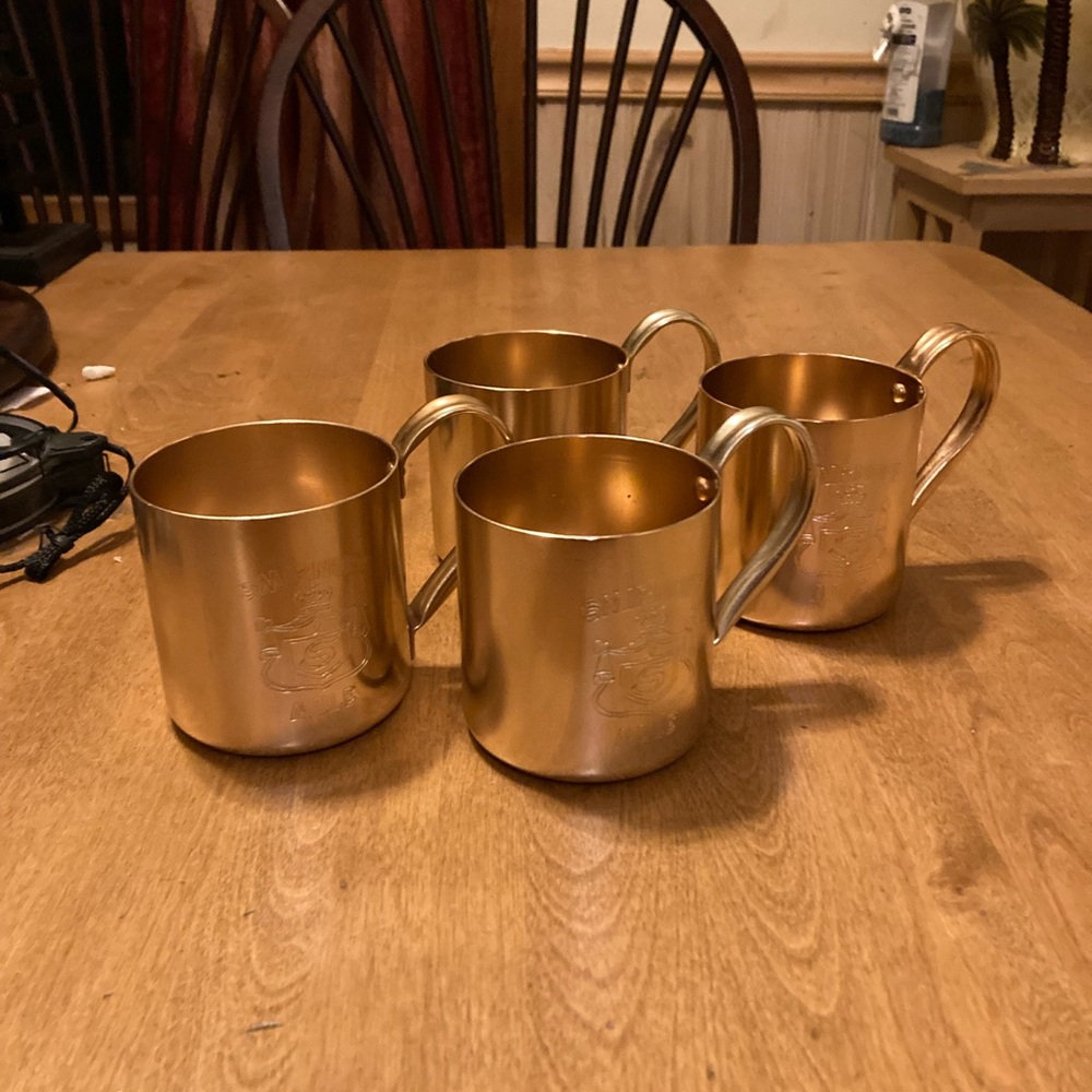 Smirnoff Vodka Moscow mule/cups/ mugs